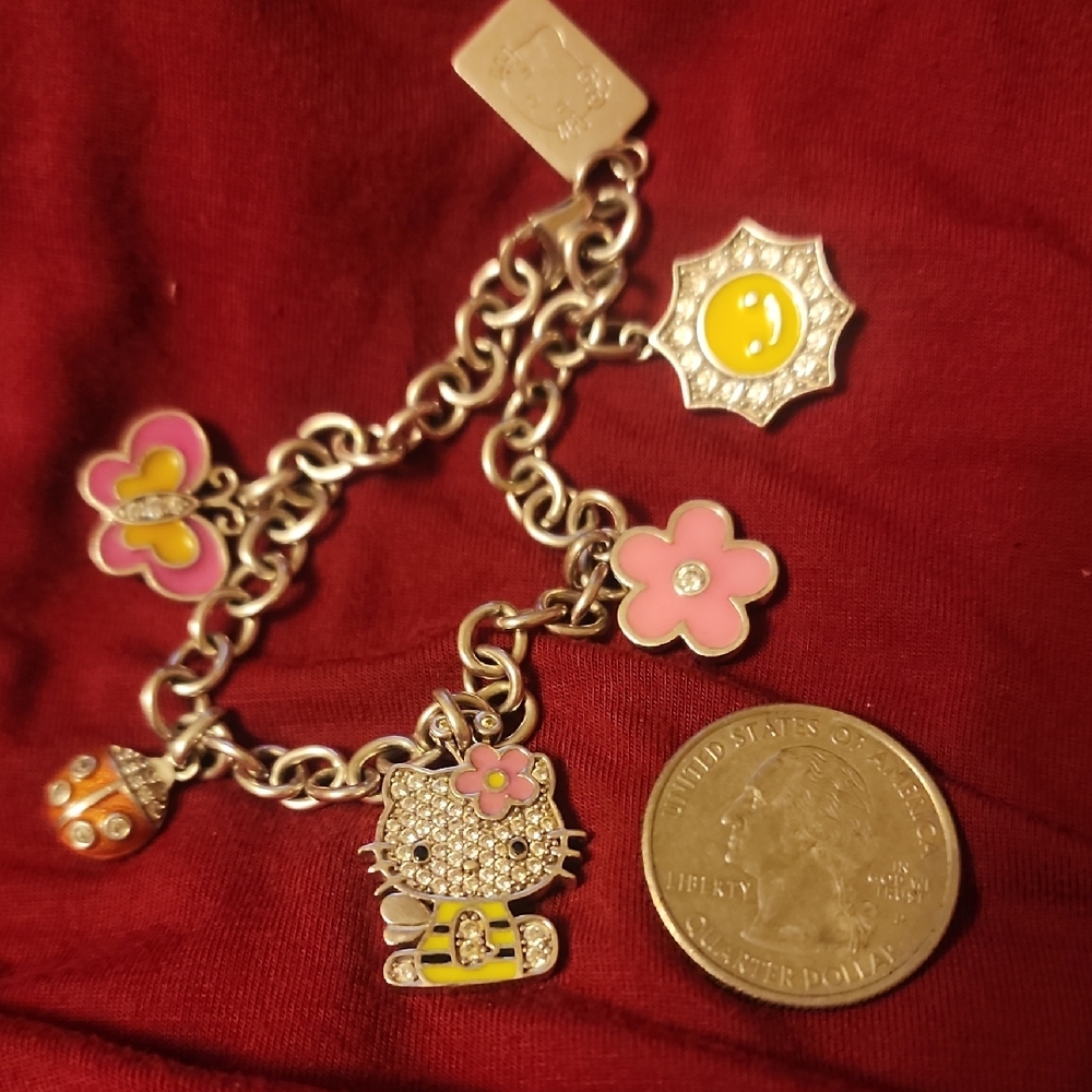 Hello Kitty Diamonique Bracelet